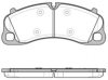 REMSA 1597.00 Brake Pad Set, disc brake
